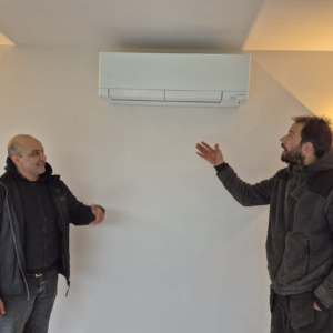 JD Heating plaatst een Mitsubishi Electric airconditioning in Hoogstraten
