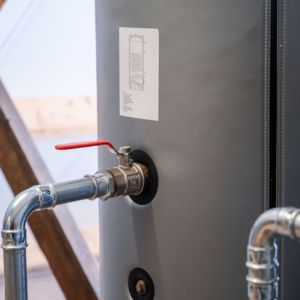 Installatie warmtepomp van Mitsubishi Electric door JD Heating, foto door theboldstudio.eu