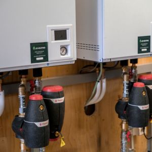 Installatie warmtepomp van Mitsubishi Electric door JD Heating, foto door theboldstudio.eu